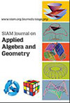 SIAM Journal on Applied Algebra and Geometry杂志封面